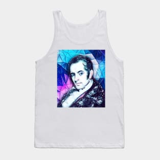 Washington Irving Snowy Portrait | Washington Irving Artwork 5 Tank Top